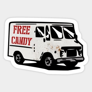 free candy gummy bear rusty van funny meme Sticker